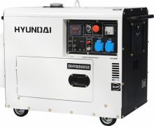 Дизельный генератор Hyundai DHY 8500SE