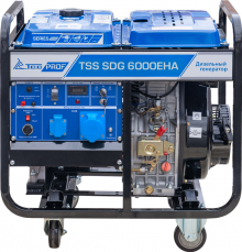 Дизельный генератор ТСС SDG 6000EHA